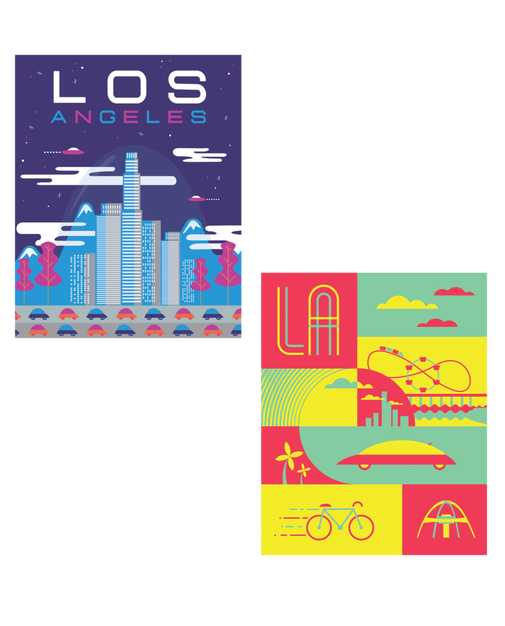 LA 8x10 Prints Time Travel Mart