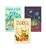 Time Travel Tours Postcard Series 1